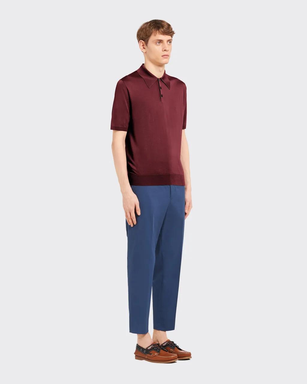 Wool Polo Shirt