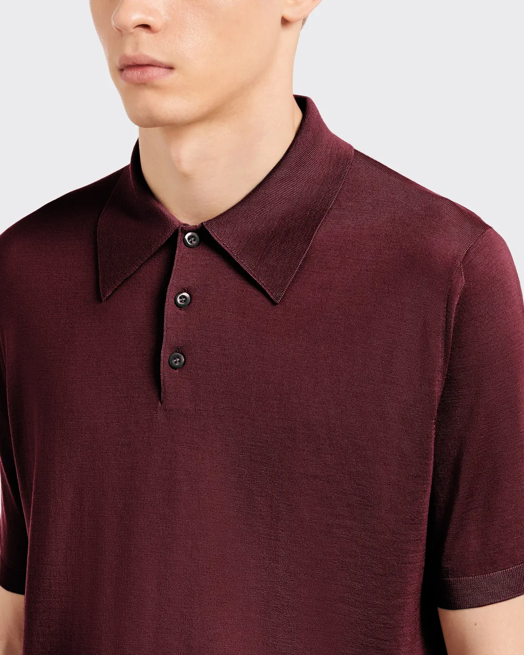 Wool Polo Shirt