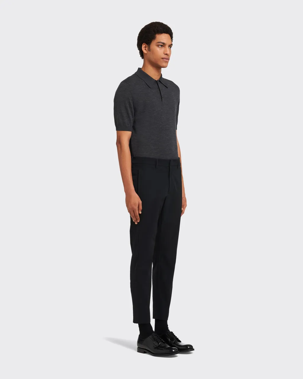 Light Stretch Technical Fabric Trousers