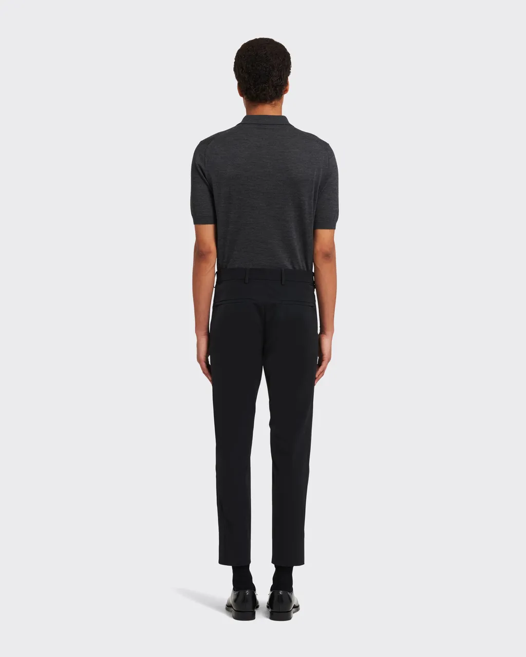 Light Stretch Technical Fabric Trousers