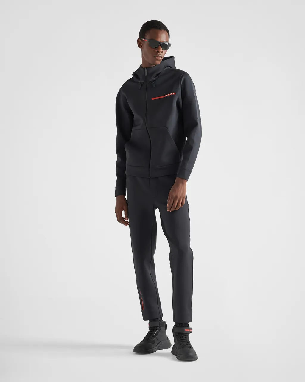 Technical Fabric Joggers With Heat-Sealed Taped Seams