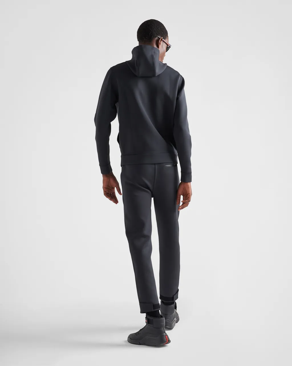 Technical Fabric Joggers With Heat-Sealed Taped Seams