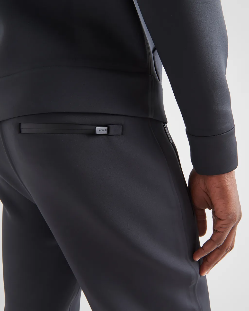 Technical Fabric Joggers With Heat-Sealed Taped Seams