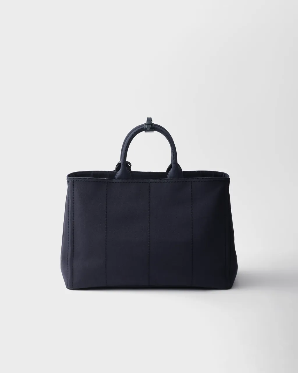 Prada JardiniÈRe Extra Large Cotton Canvas Tote Bag