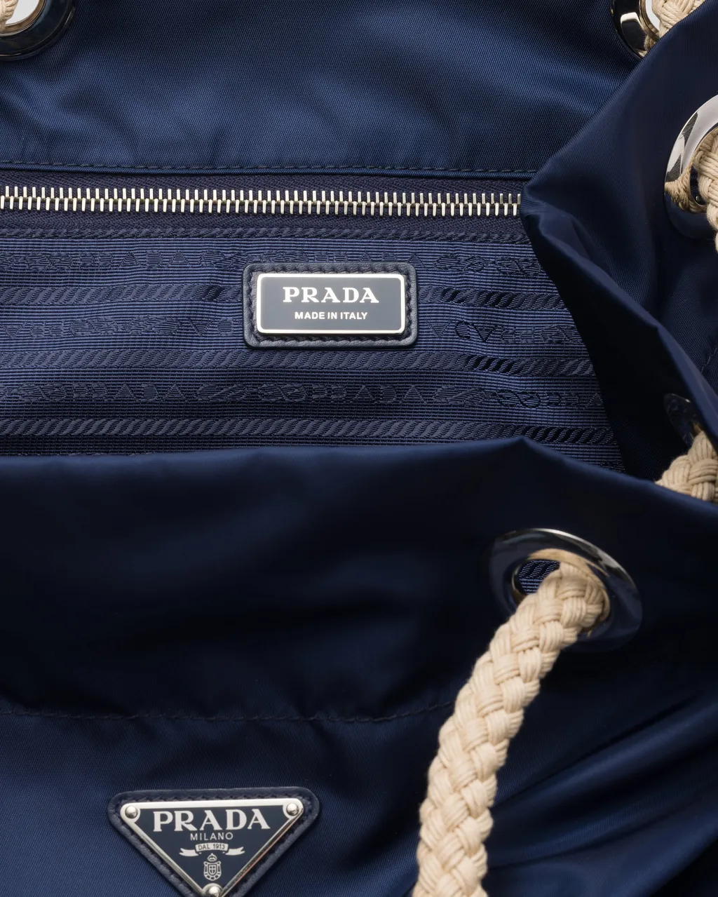 Prada Mariner Medium Re-Nylon Tote Bag