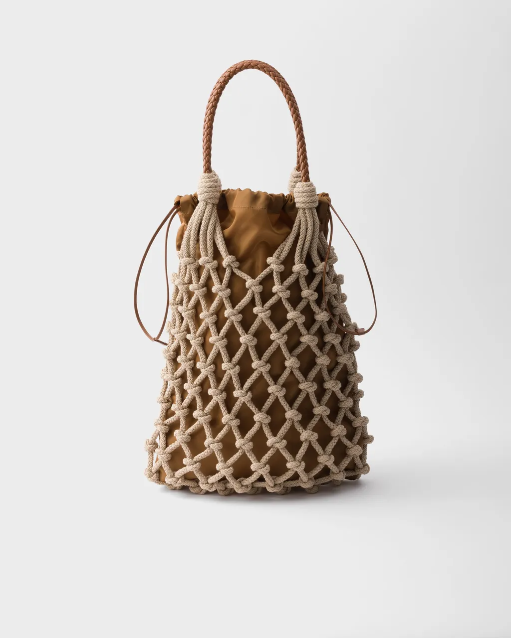 Cotton Cord Macramé Tote Bag