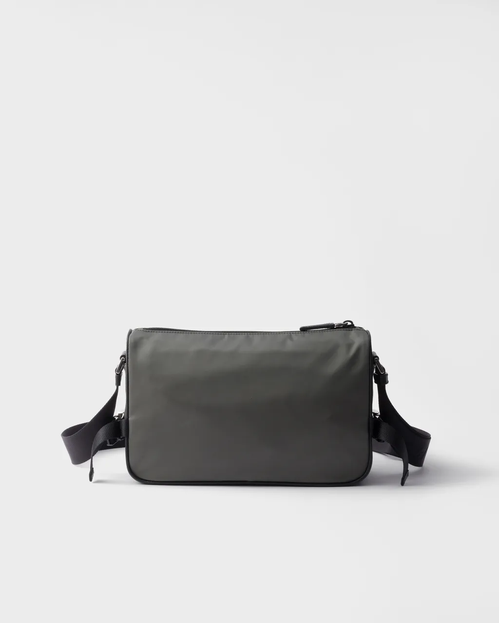 Medium Re-Nylon And Saffiano Leather Shoulder Bag