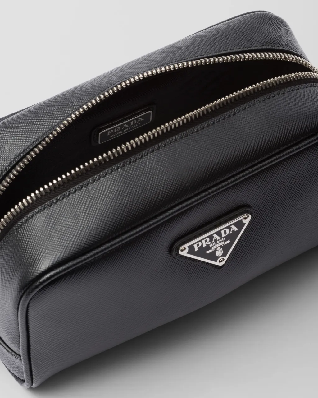 Saffiano Leather Pouch