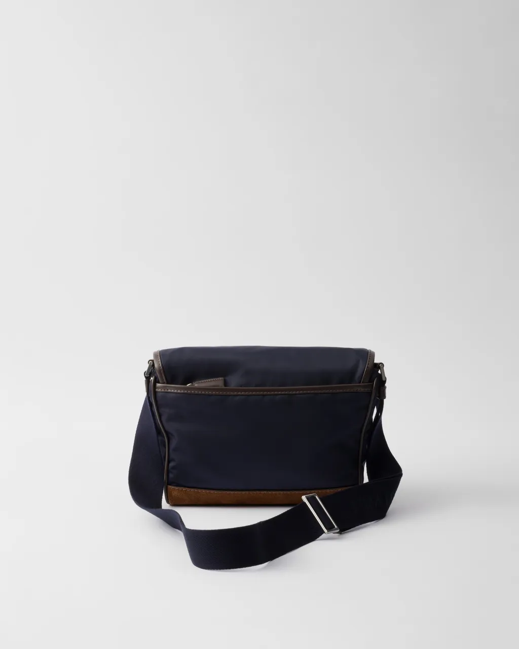 Medium Re-Nylon And Leather Shoulder Bag