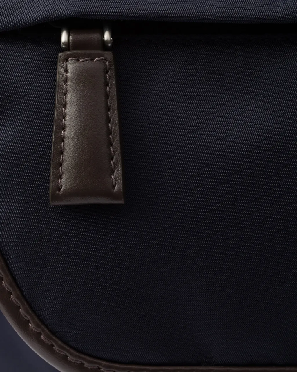 Medium Re-Nylon And Leather Shoulder Bag
