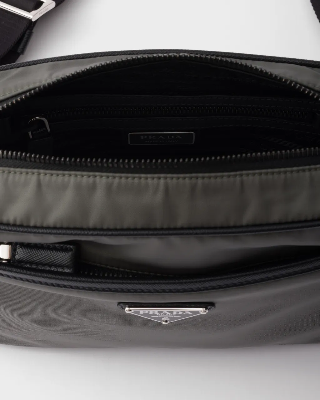 Re-Nylon And Saffiano Shoulder Bag