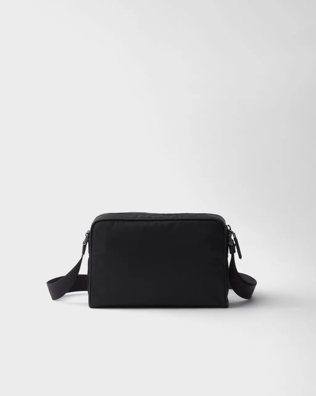 Small Re-Nylon And Saffiano Leather Shoulder Bag