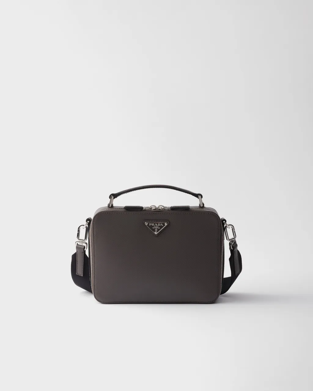 Medium Prada Brique Saffiano Leather Bag