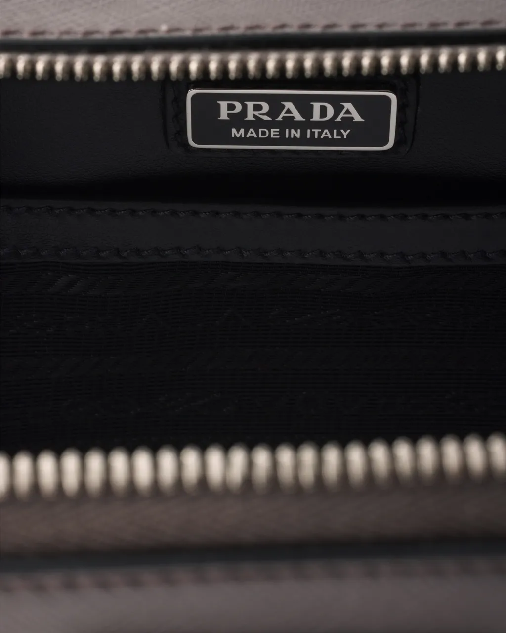 Medium Prada Brique Saffiano Leather Bag