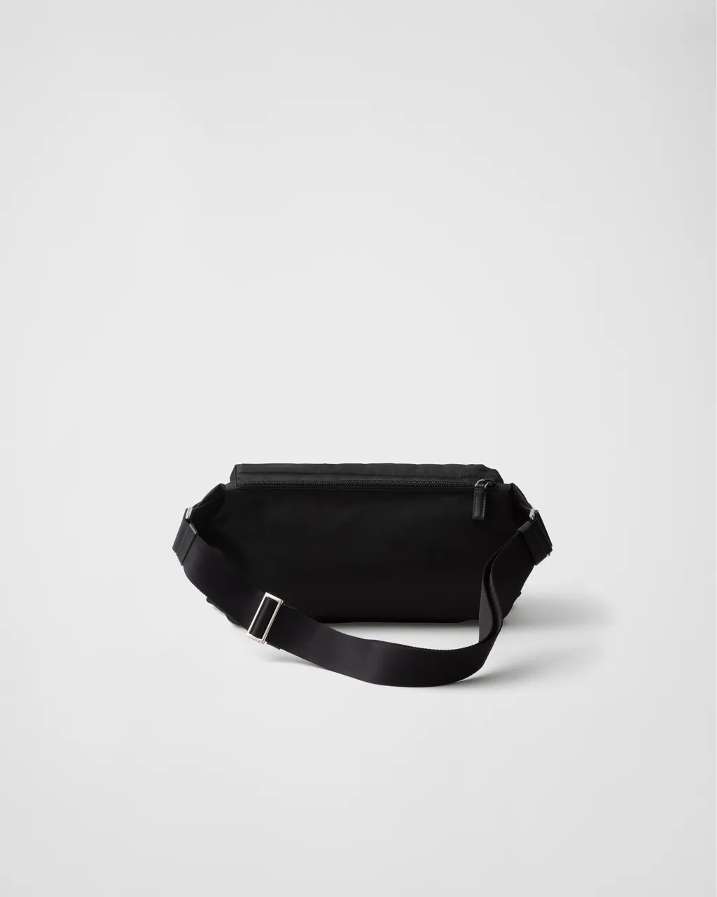 Re-Nylon And Leather Shoulder Bag