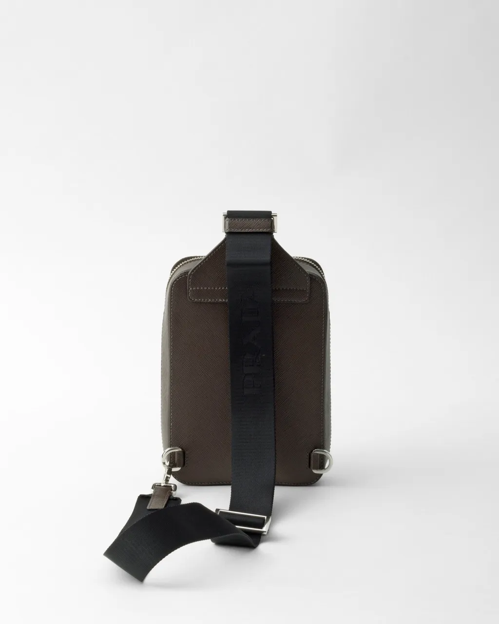Prada Brique Saffiano Leather Bag