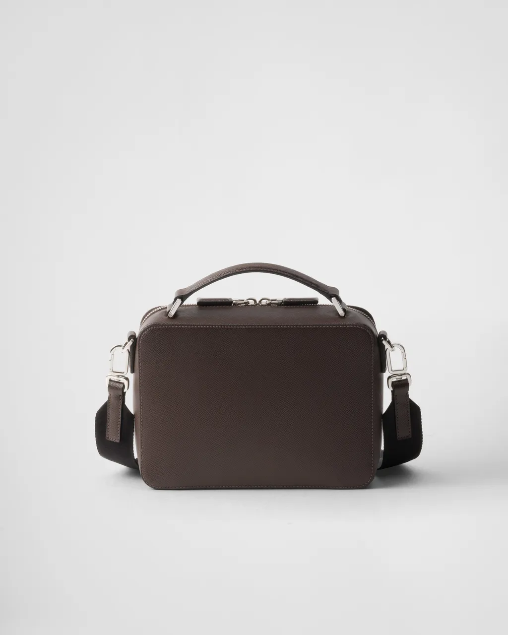 Medium Prada Brique Saffiano Leather Bag