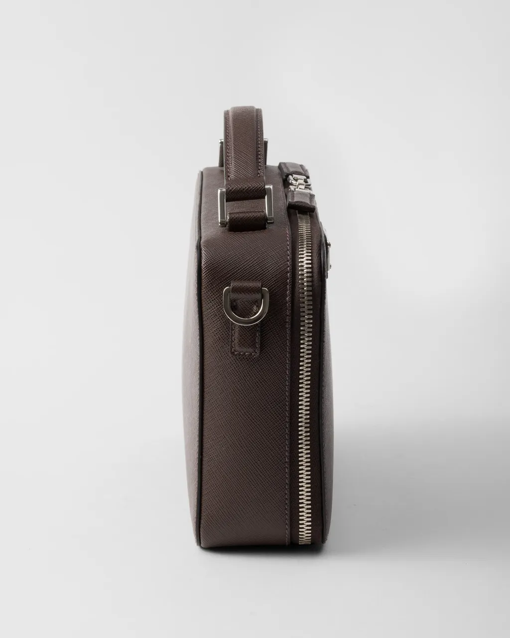 Medium Prada Brique Saffiano Leather Bag