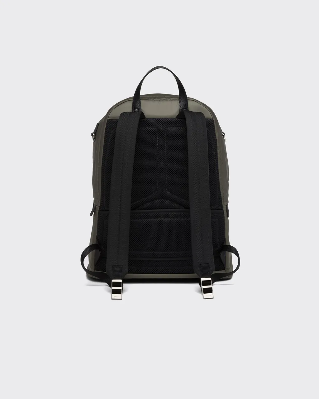 Re-Nylon And Saffiano Leather Backpack