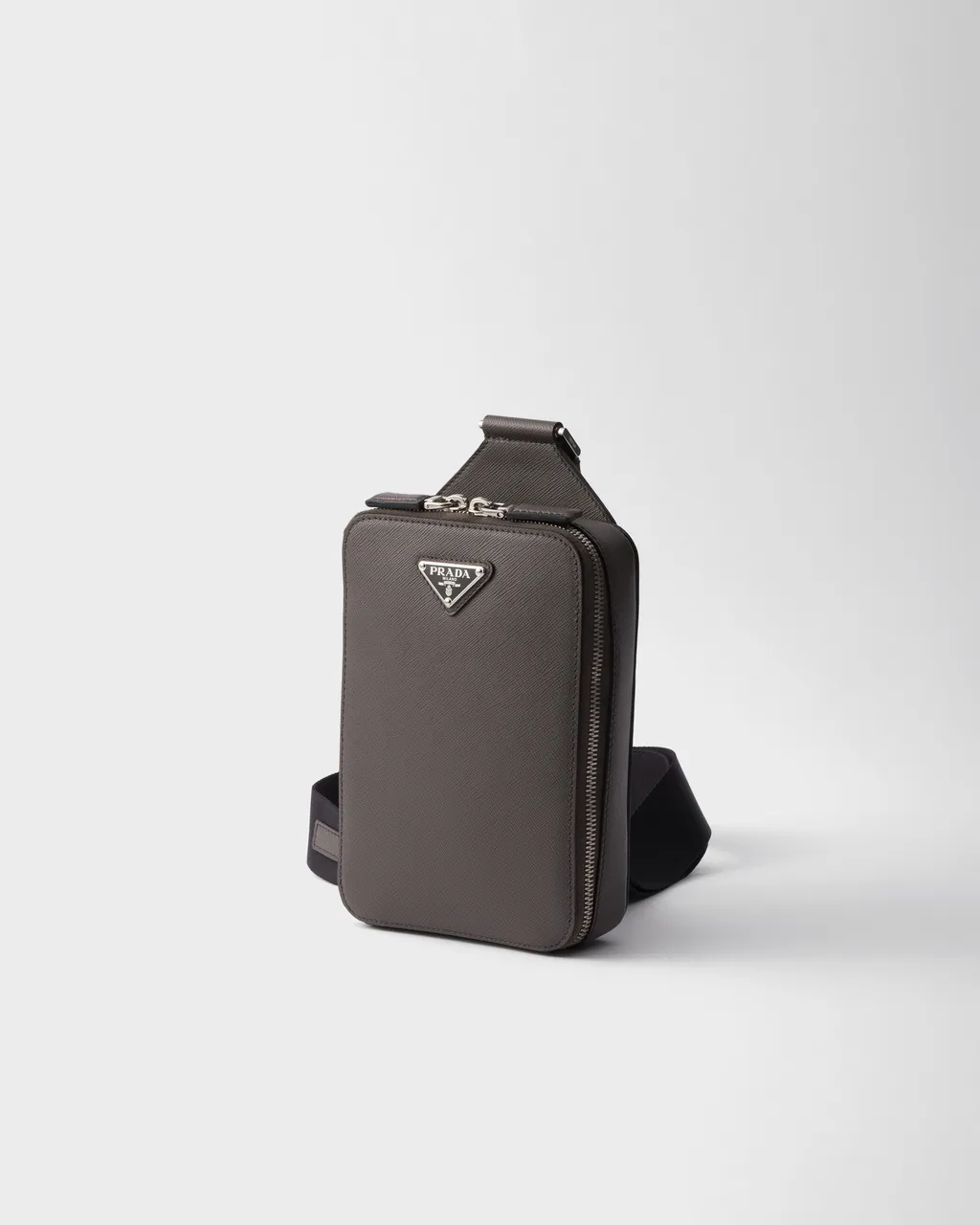 Prada Brique Saffiano Leather Bag