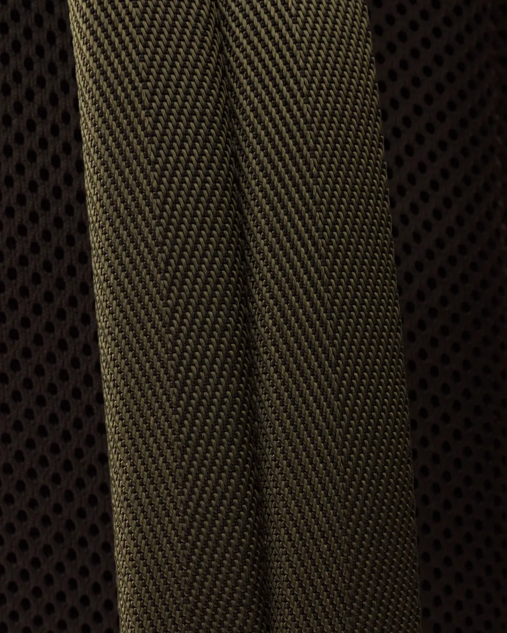 Re-Nylon And Suede Backpack