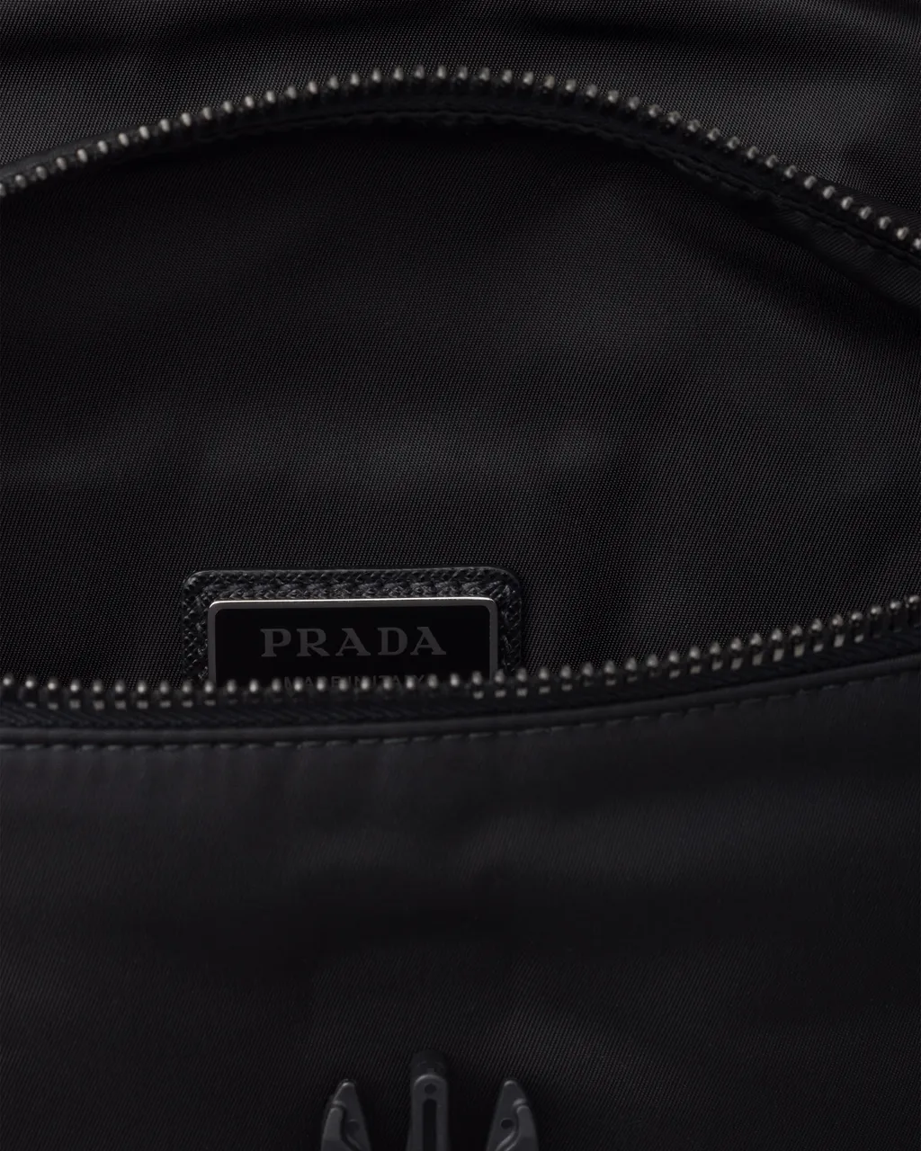 Re-Nylon And Saffiano Leather Shoulder Bag
