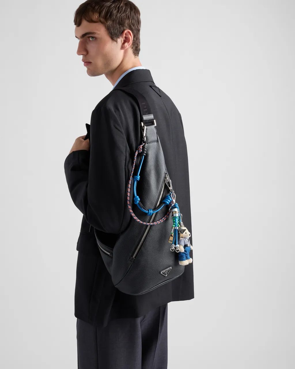 Prada Cross Leather Bag