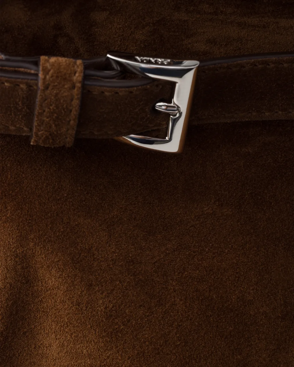 Prada Bonnie Suede Tote Bag