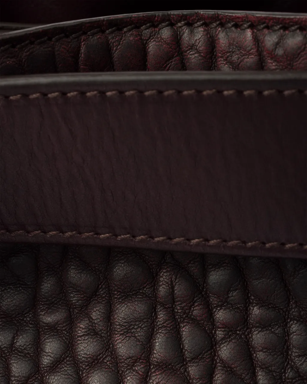 Prada Buckle Nappa Leather Bag