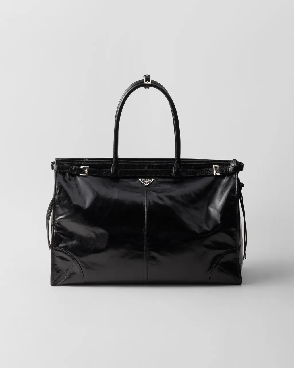 Prada Bonnie Leather Tote Bag
