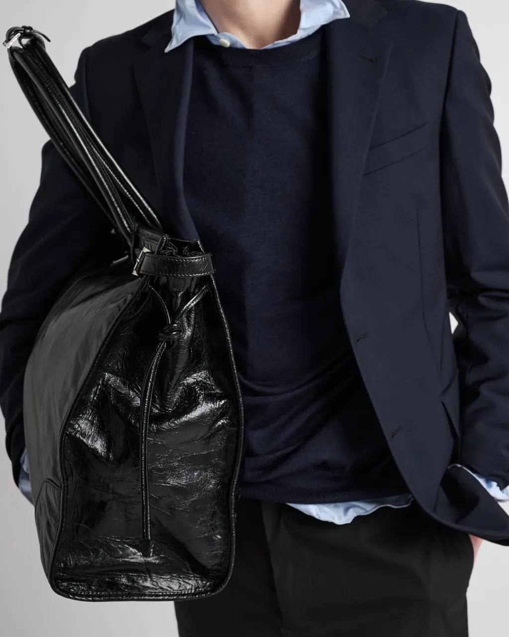 Prada Bonnie Leather Tote Bag