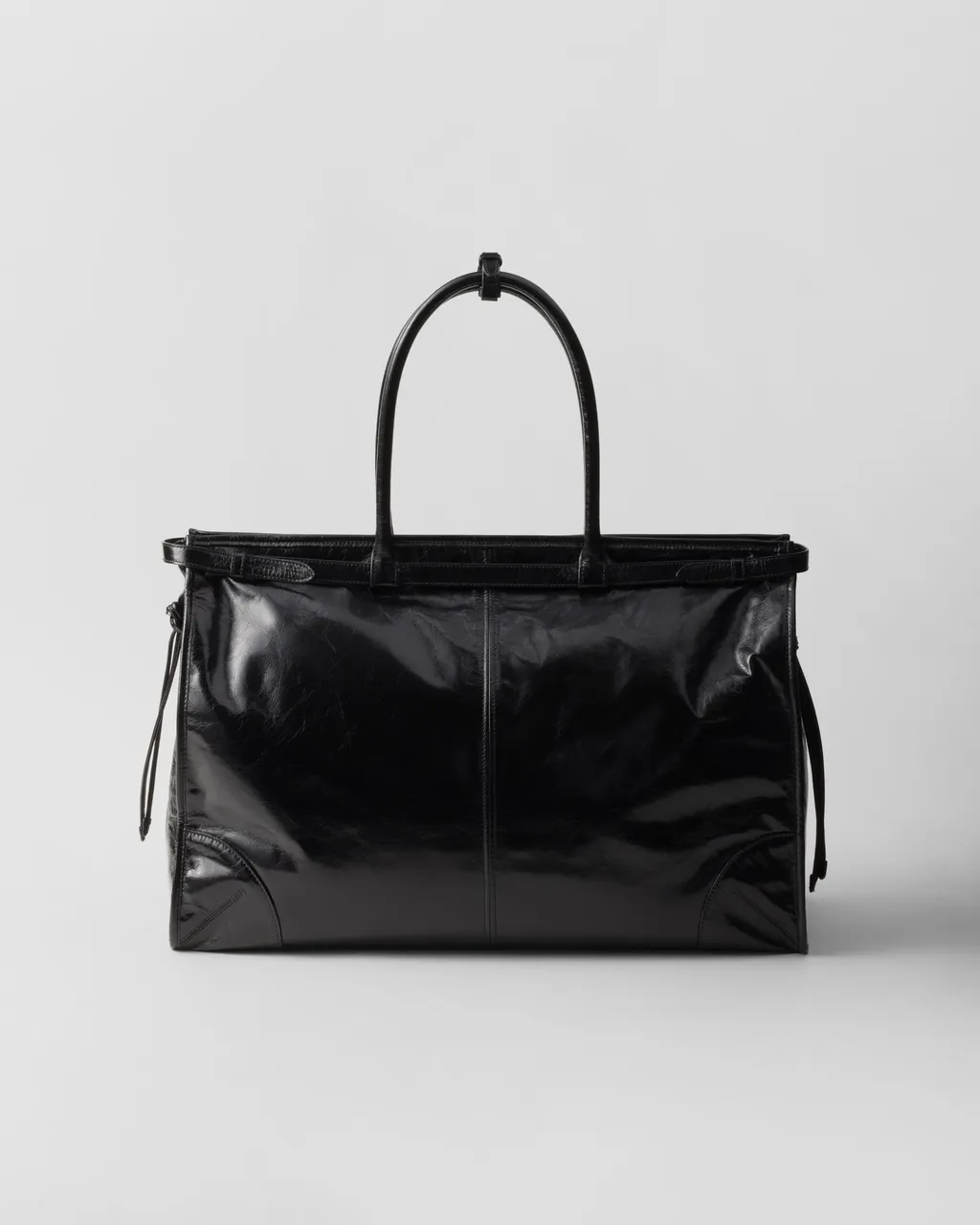 Prada Bonnie Leather Tote Bag