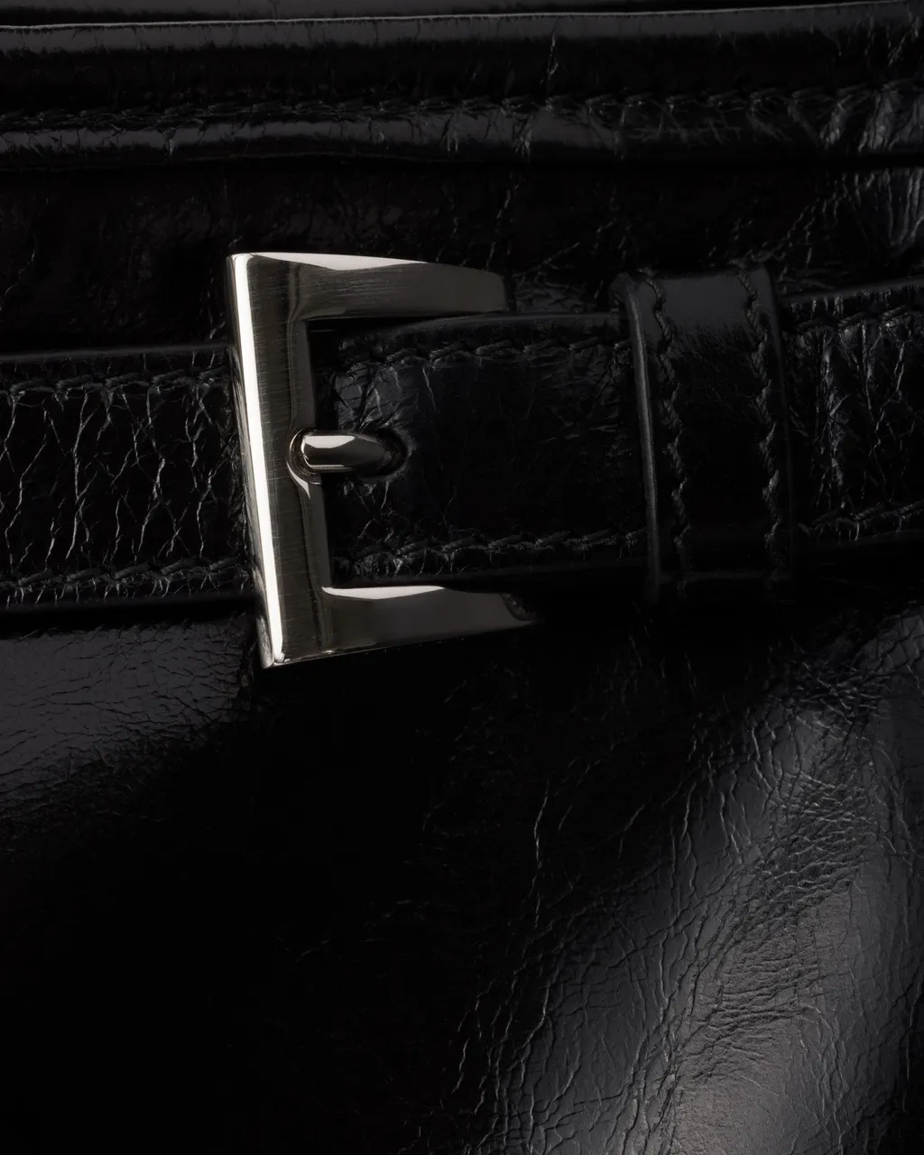 Prada Bonnie Leather Tote Bag