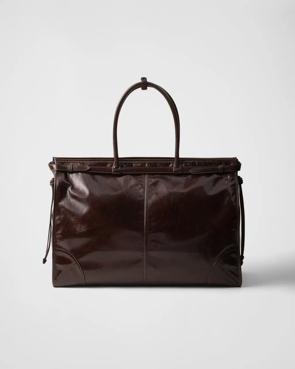 Prada Bonnie Leather Tote Bag
