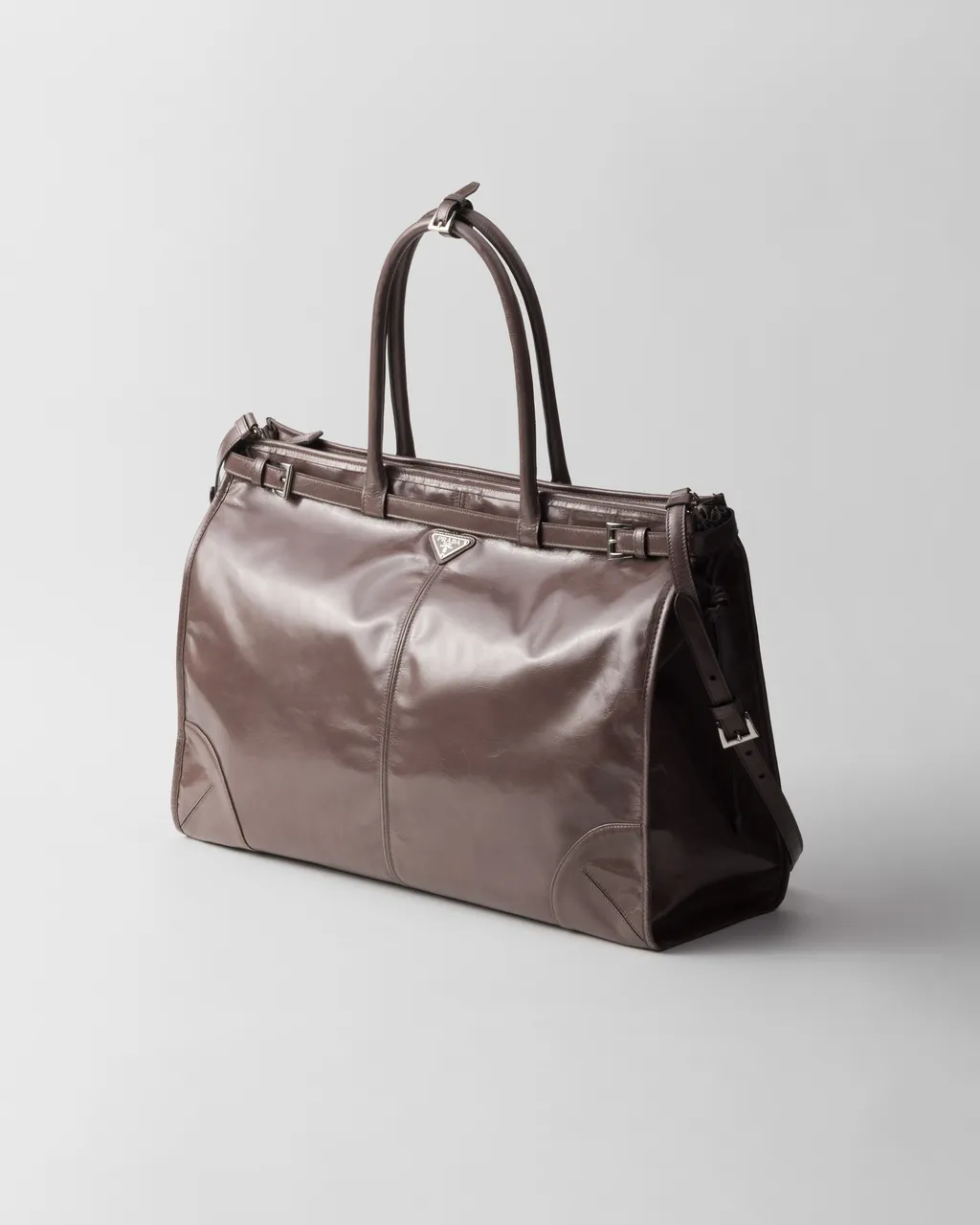 Prada Bonnie Leather Tote Bag