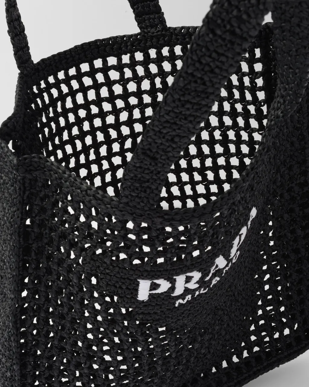 Crochet Tote Bag With Logo