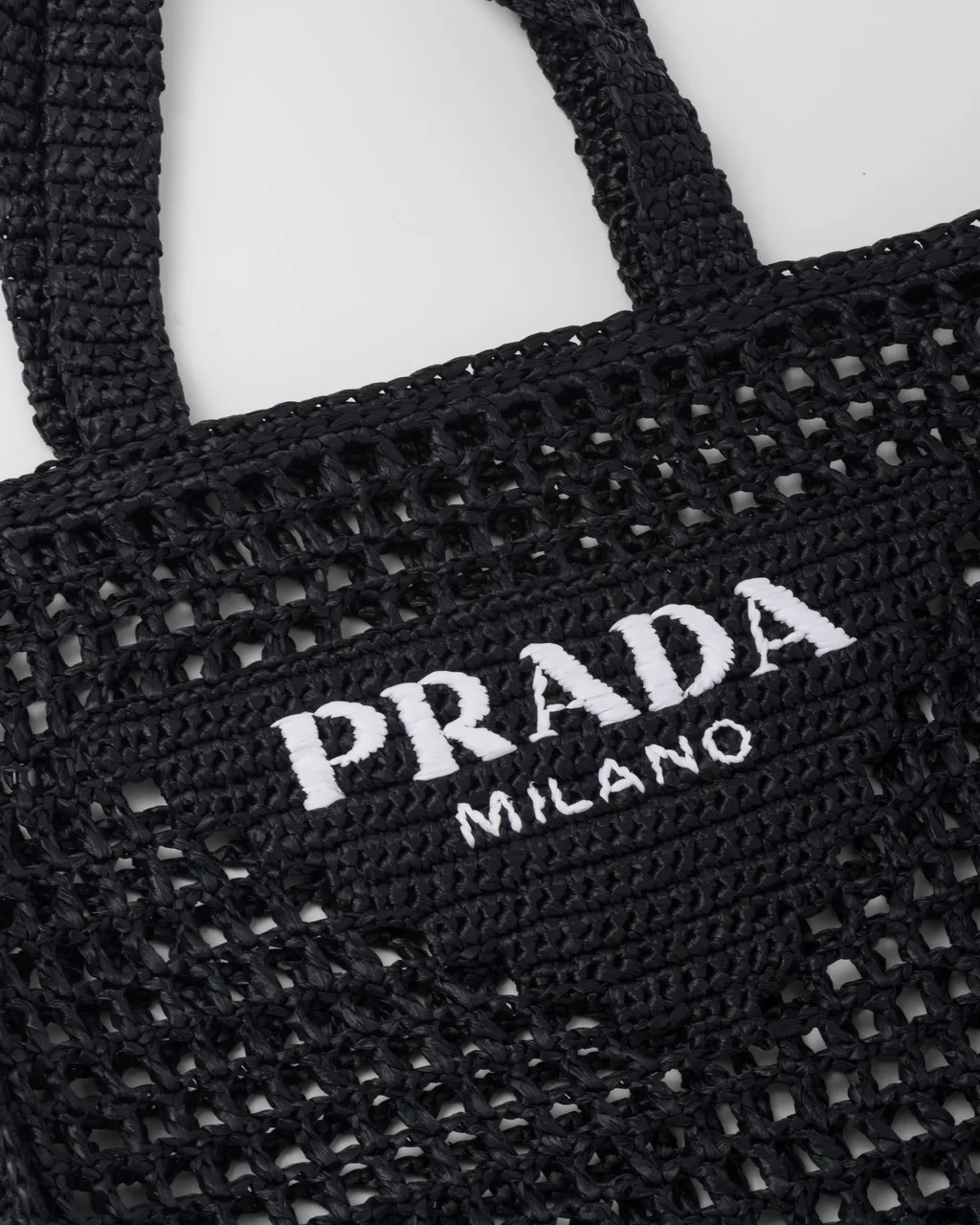 Crochet Tote Bag With Logo