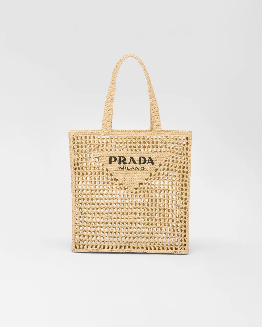 Crochet Tote Bag With Logo