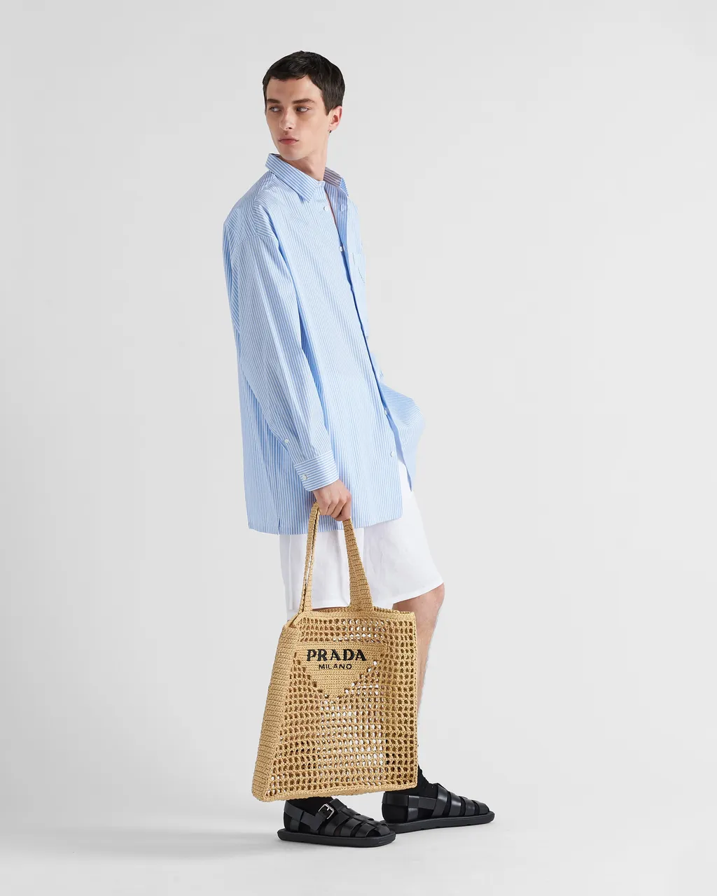 Crochet Tote Bag With Logo