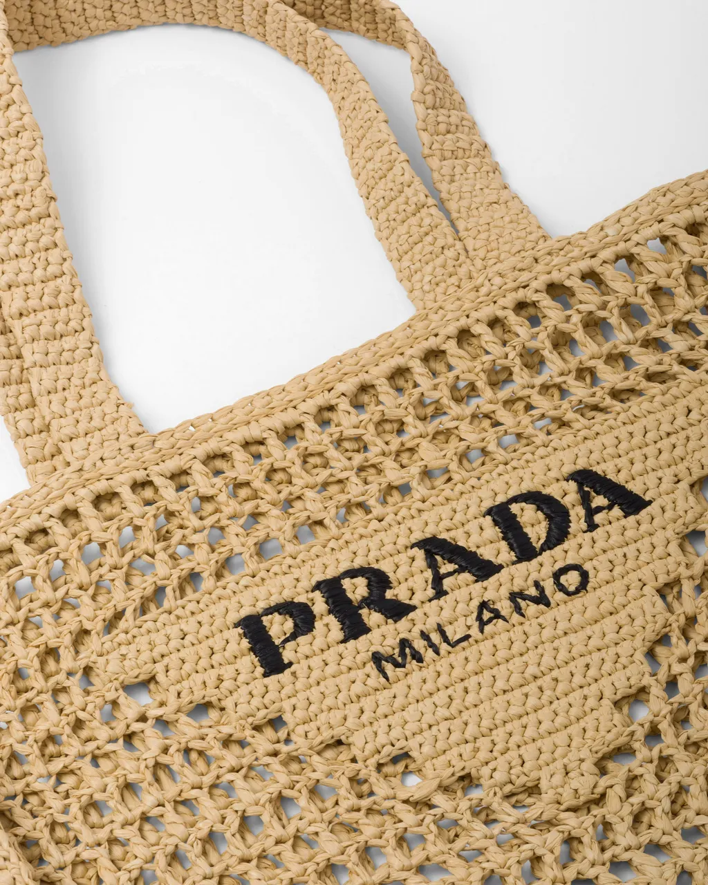 Crochet Tote Bag With Logo