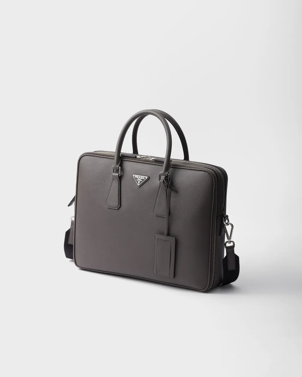 Saffiano Leather Briefcase