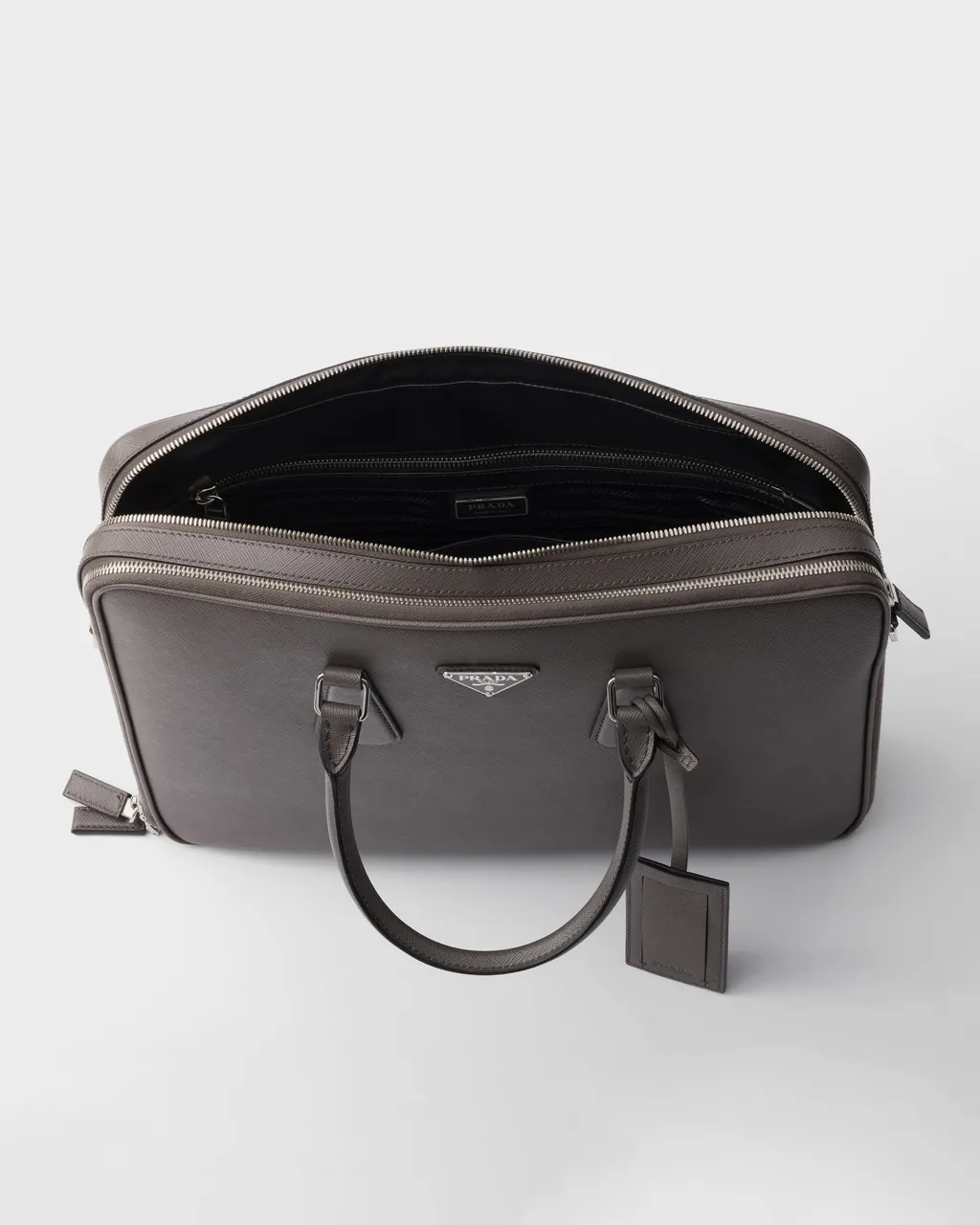 Saffiano Leather Briefcase