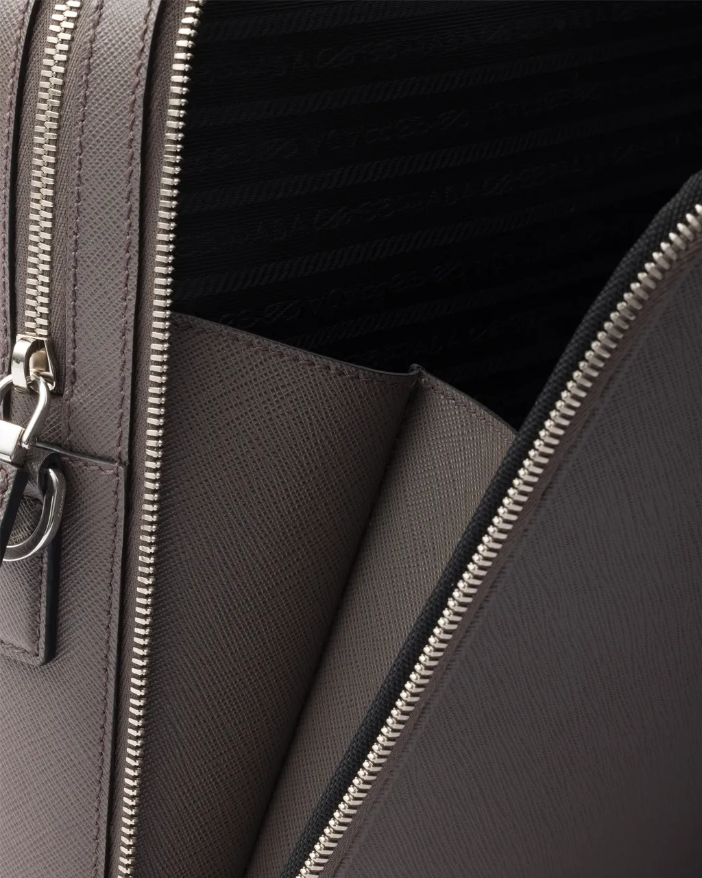 Saffiano Leather Briefcase