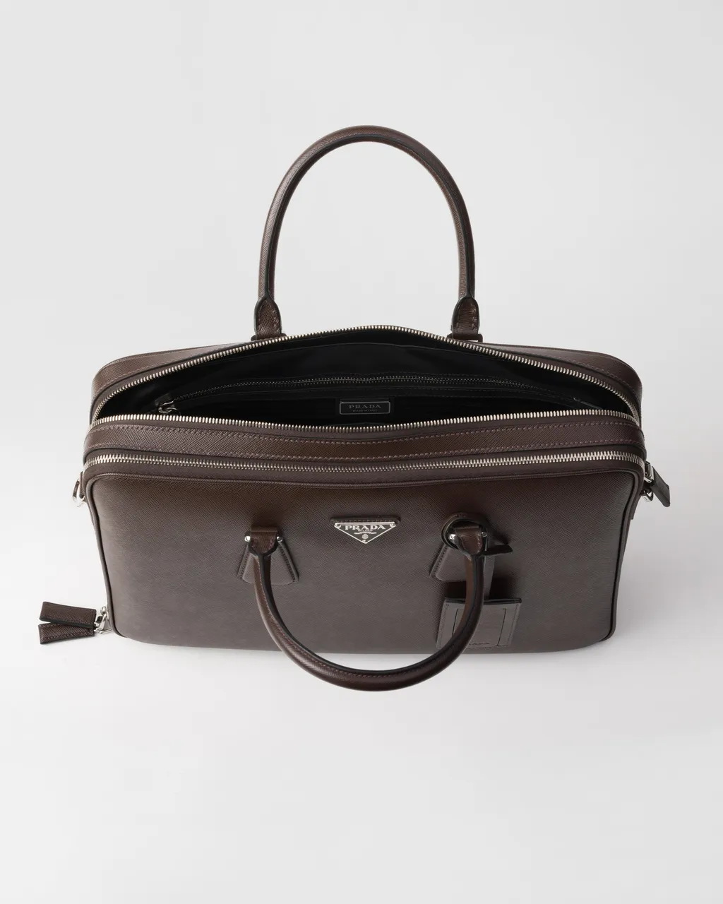 Saffiano Leather Briefcase
