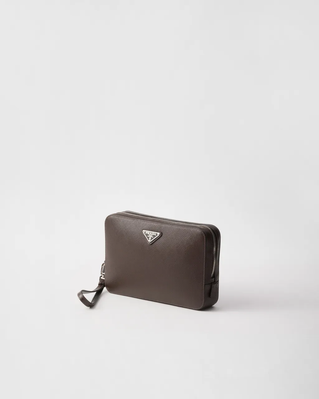Saffiano Leather Clutch