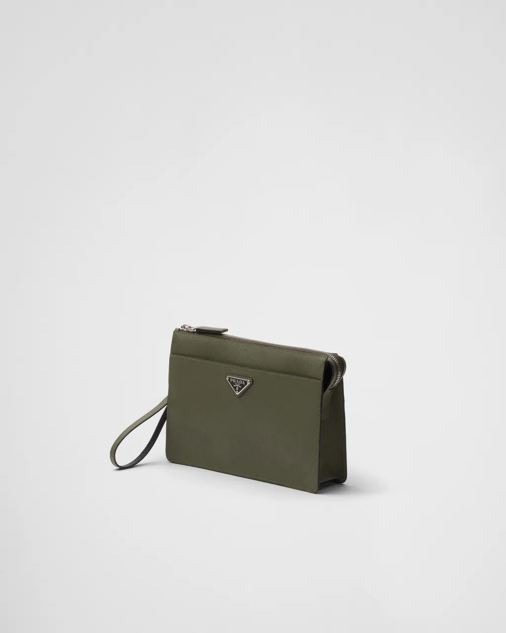 Saffiano Leather Pouch