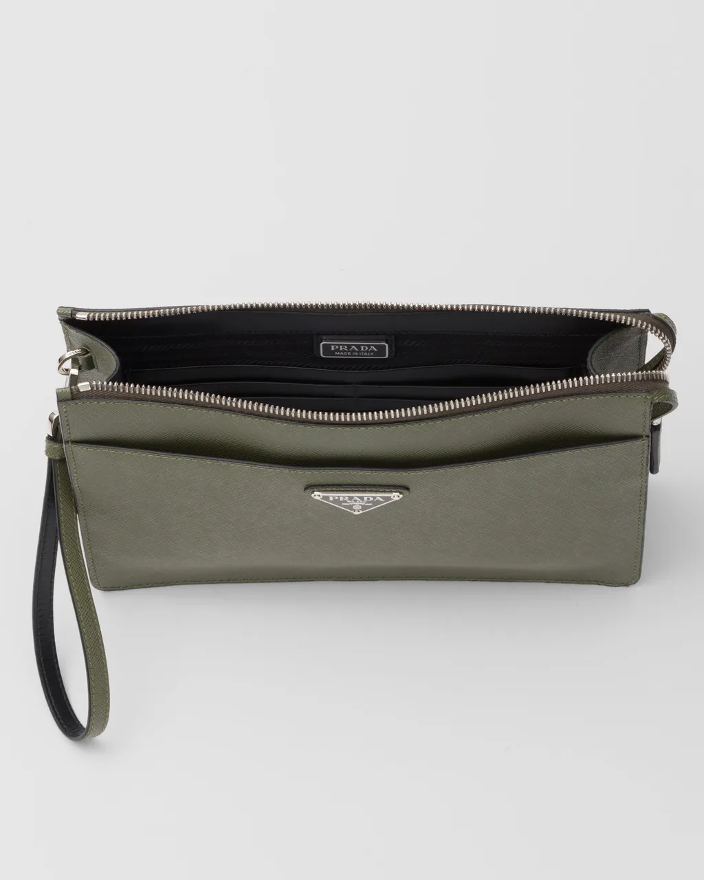 Saffiano Leather Pouch