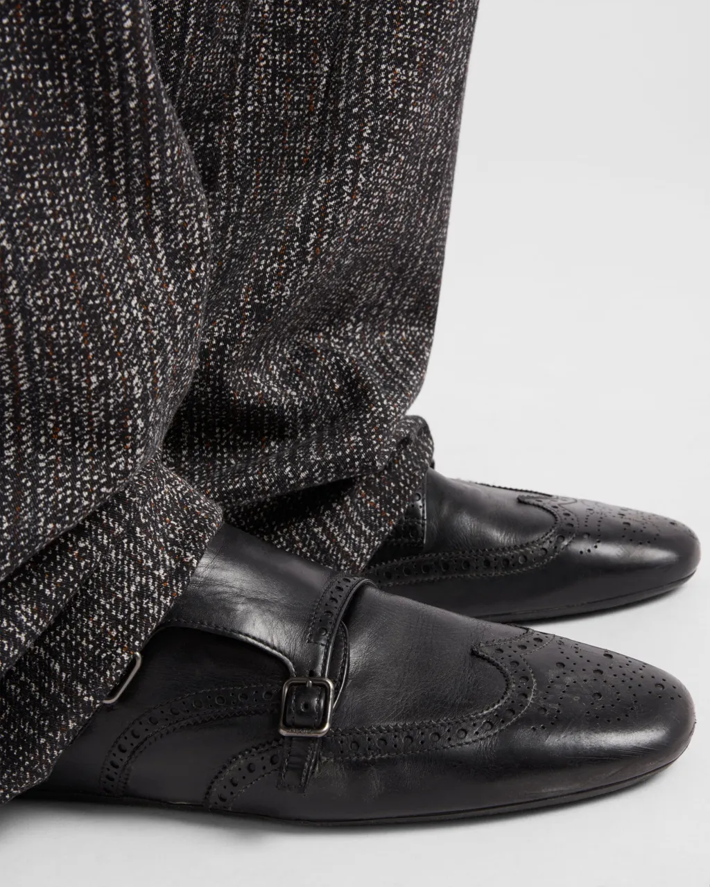 Shuffle Double Monk Strap Shoes