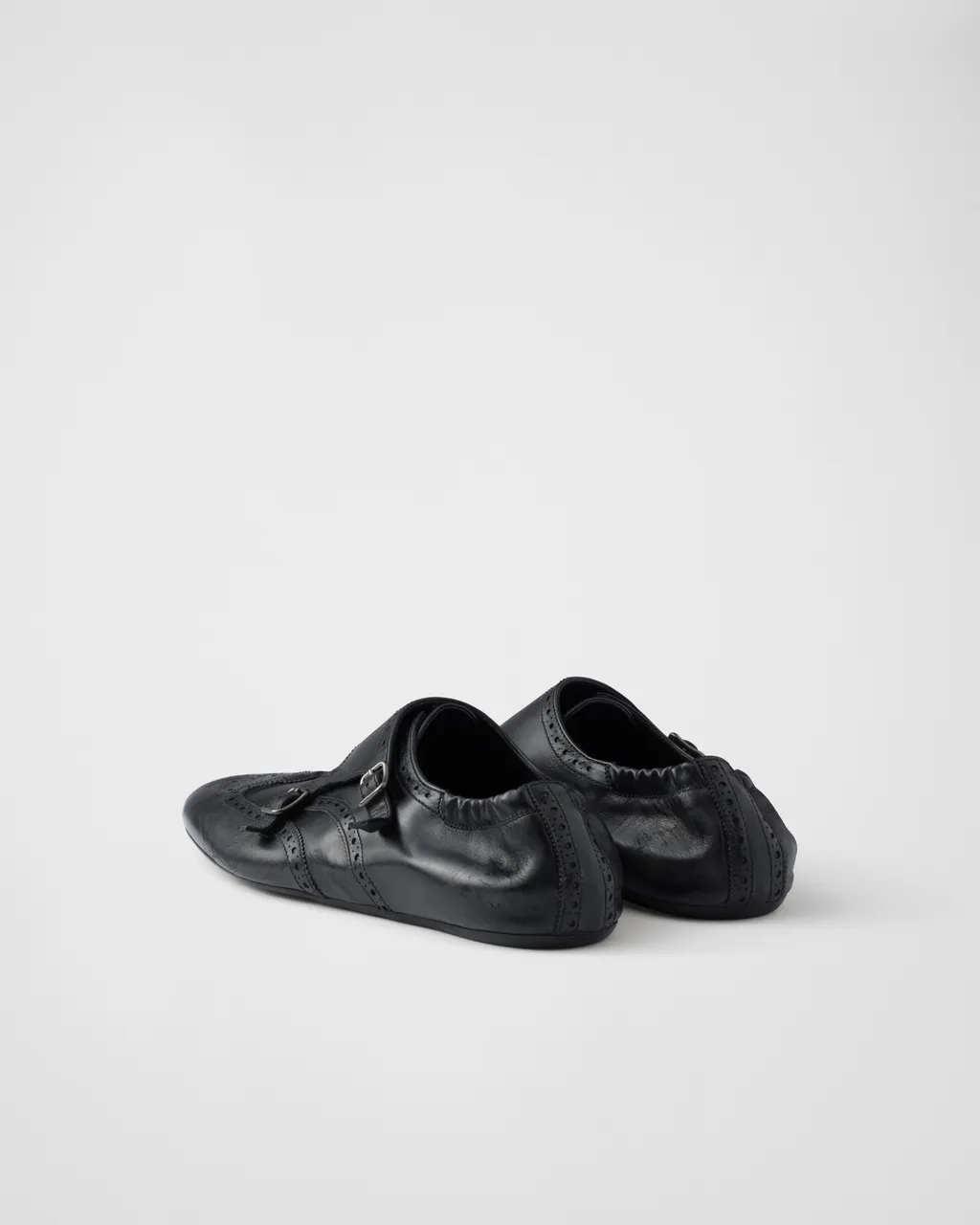 Shuffle Double Monk Strap Shoes