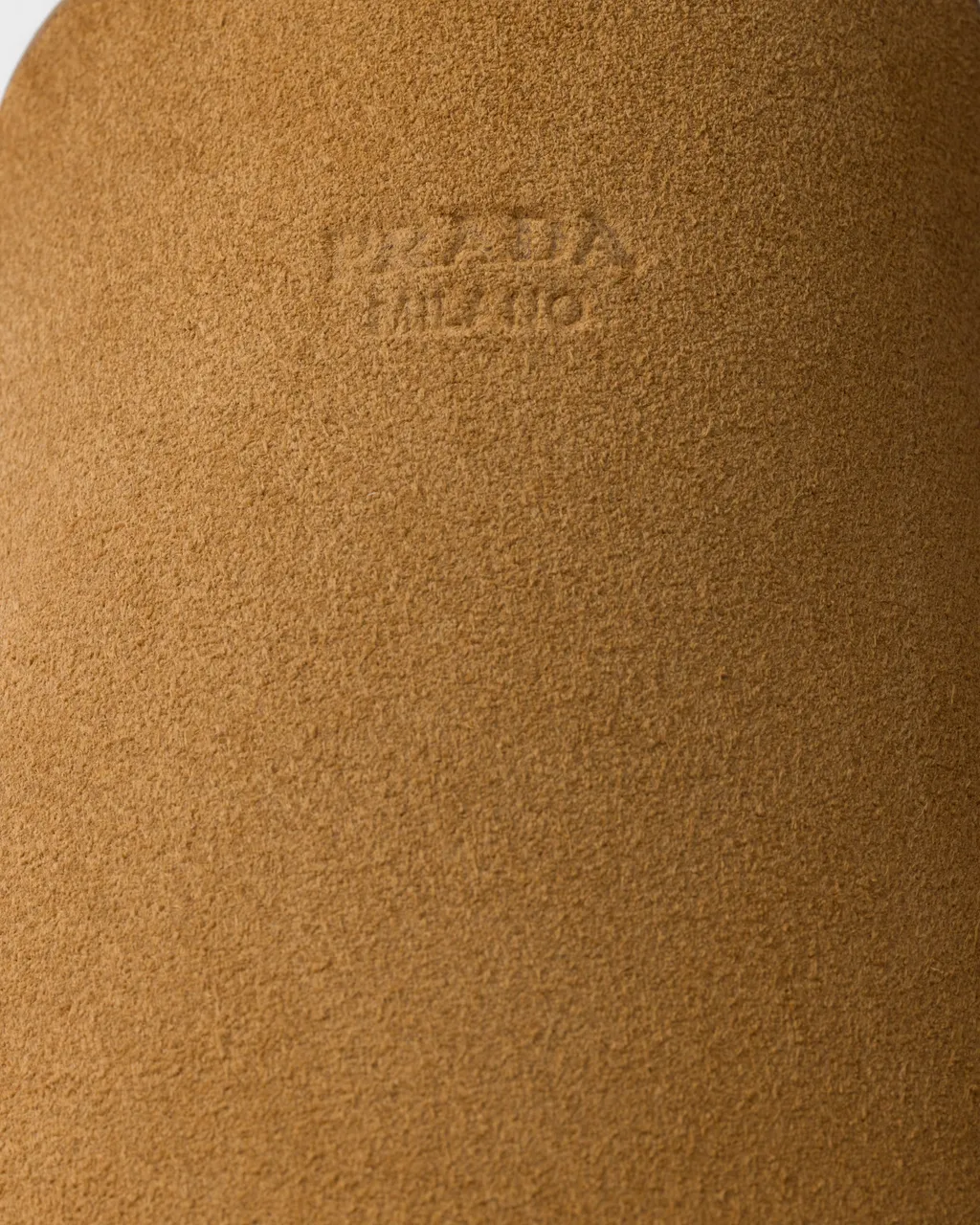Suede Mules